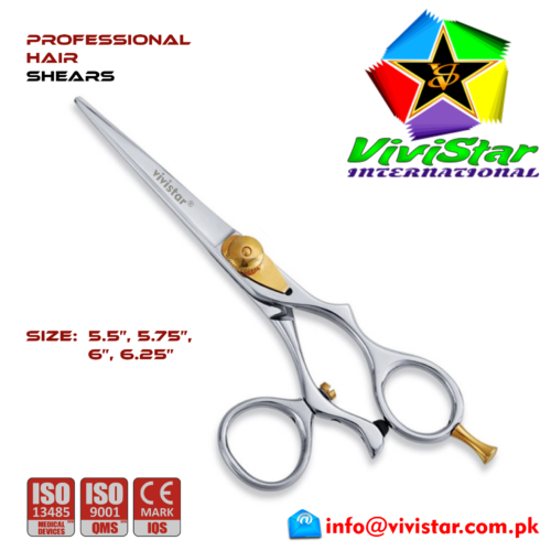 14 Professional hair shears Custom logo Barber scissors cutting shears set United States Pakistan United Kingdom Australia Standard Salon Sizes BCI Professional hair shears Custom logo Barber scissors cutting shears set United States Pakistan United Kingdom Australia Standard Salon Sizes with 360 Degree Rotating Swivel Thumb Handle