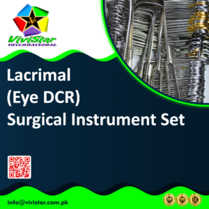 Lacrimal Eye DCR Surgical Instrument Set dacryocystorhinostomy dacryocystectomy DCT probing irrigation silicone tube intubation canalicular repair procedures