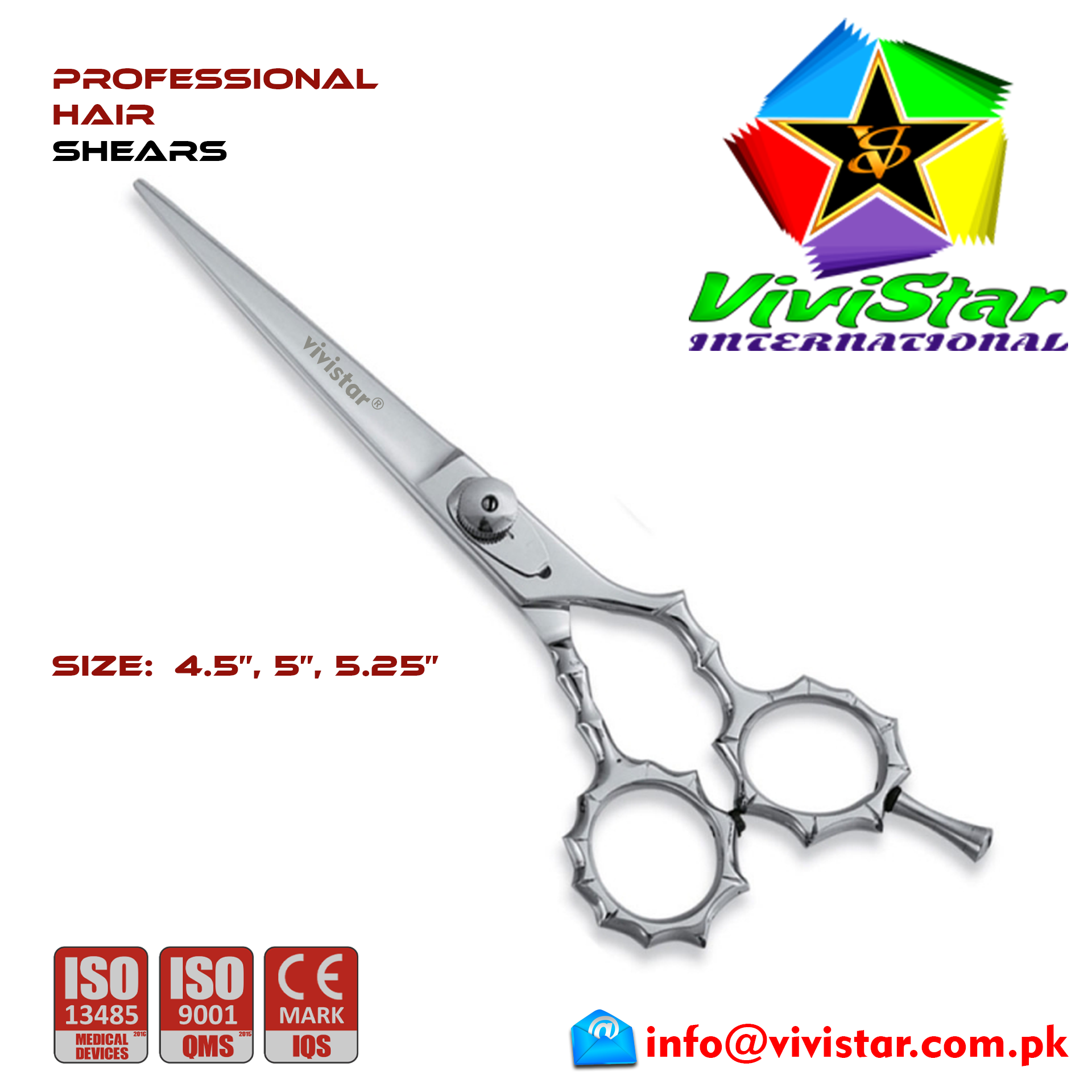 Professional hair shears Custom logo Barber scissors cutting shears set United States Pakistan United Kingdom Australia Standard Salon Sizes Super Cut SuperCut