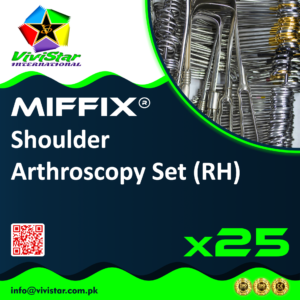 Shoulder Arthroscopy Set-Birdbeak Suture Forceps-Straight-Arthroscopy-Endoscopy-Ring-Handle-Acufex-Silcut-Pro-Shoulder-joint-Surgery Aligator Grasper Pack of 25