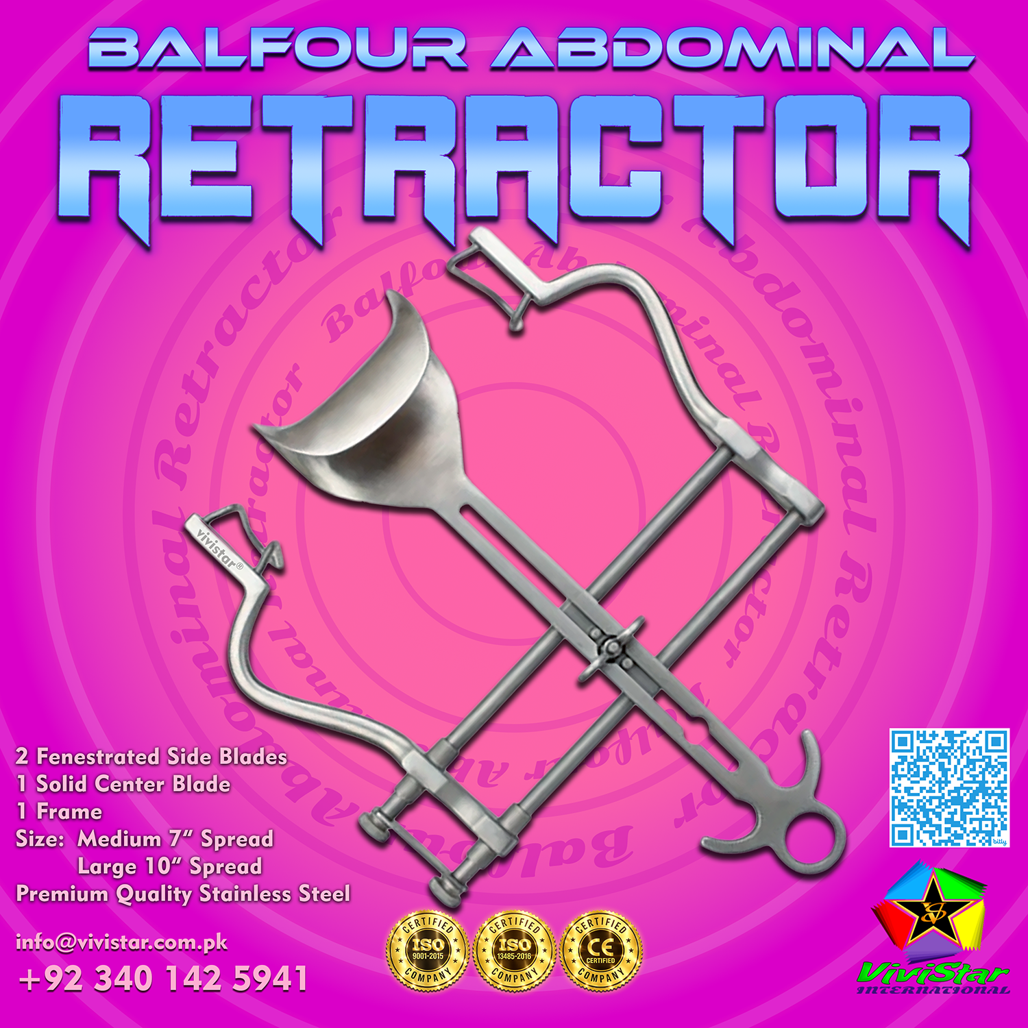 Balfour Abdominal Retractor