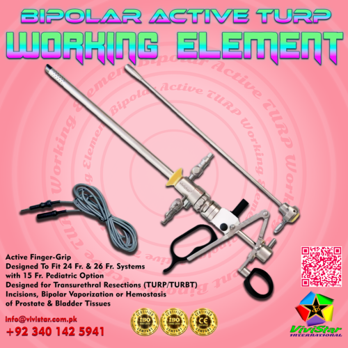 Bipolar Active TURP Working Element@0.5x Bipolar Active TURP Working Element
